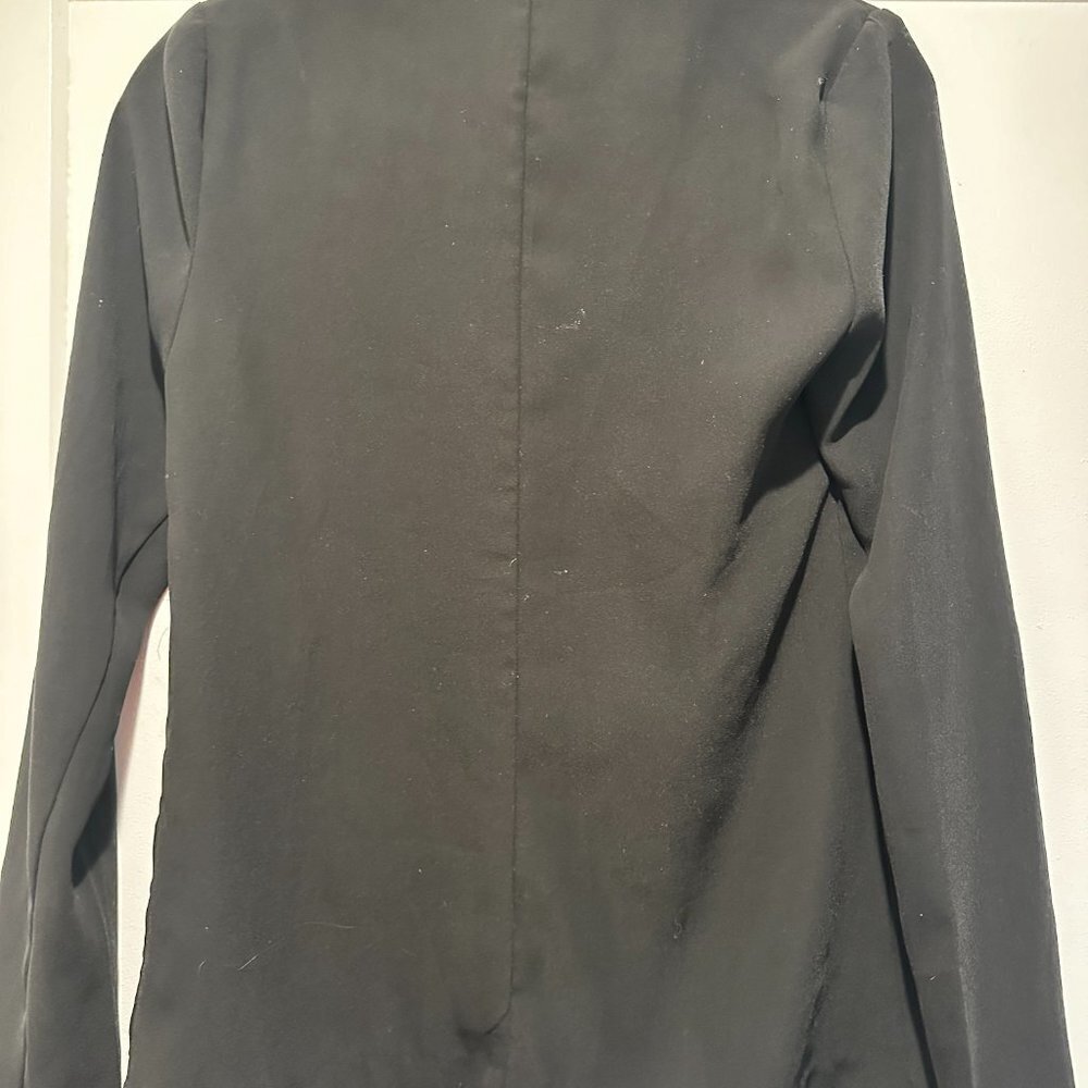 Lulus Miss Punctuality Black Lightweight Blazer - Picture 7 of 8